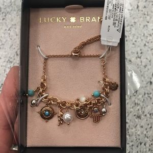 NEW WITH TAG LUCKY BRAND ROSE GOLD BRACELET